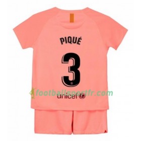 Tenue Barcelone Pique 3 Enfant Troisieme 2018-2019 Maillot de Foot